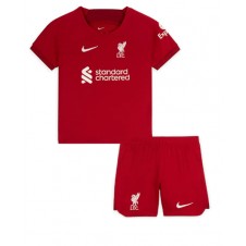 Liverpool Hjemmedraktsett Barn 2022-23 Kortermet (+ korte bukser)